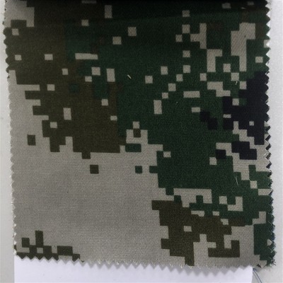 JS-BY 數碼迷彩滌棉 背囊/雨衣面料 正面照